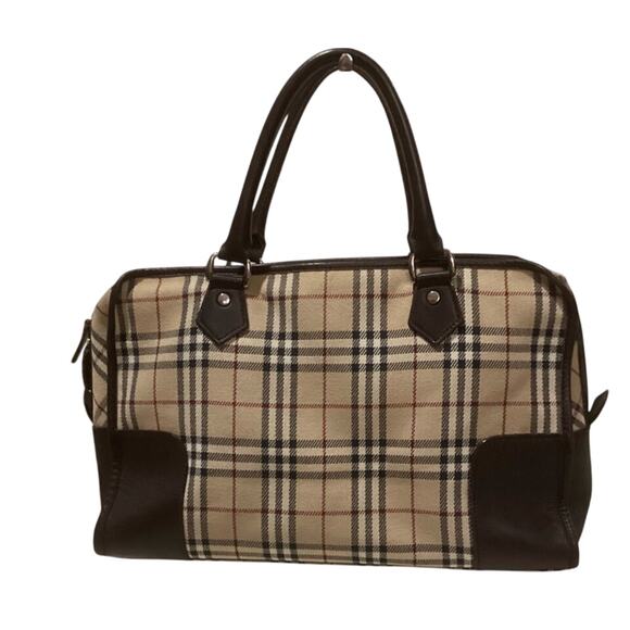 Burberry Nova Check BLUE LABEL Handbag with COA - Picture 2 of 12